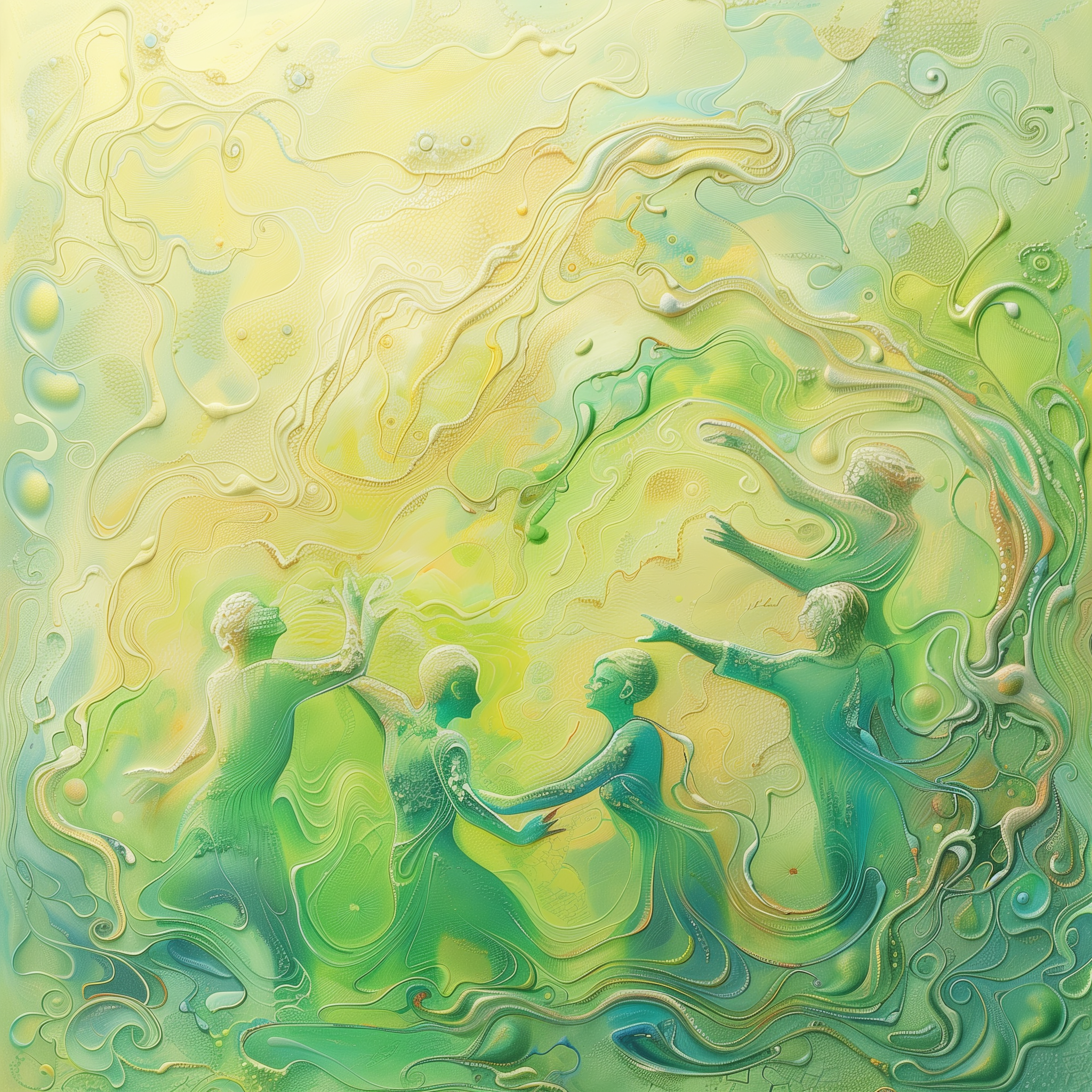 group of people doing active imagination